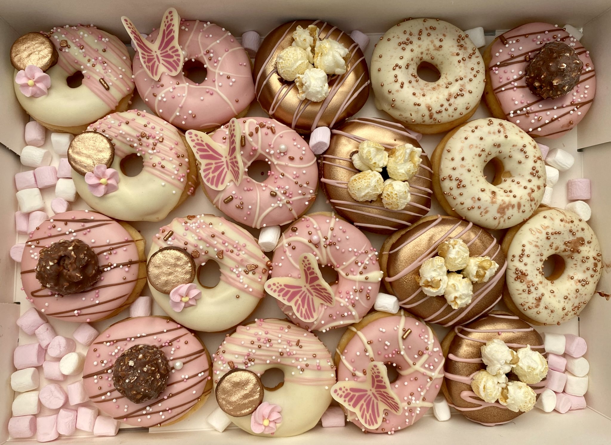 vlinder donuts