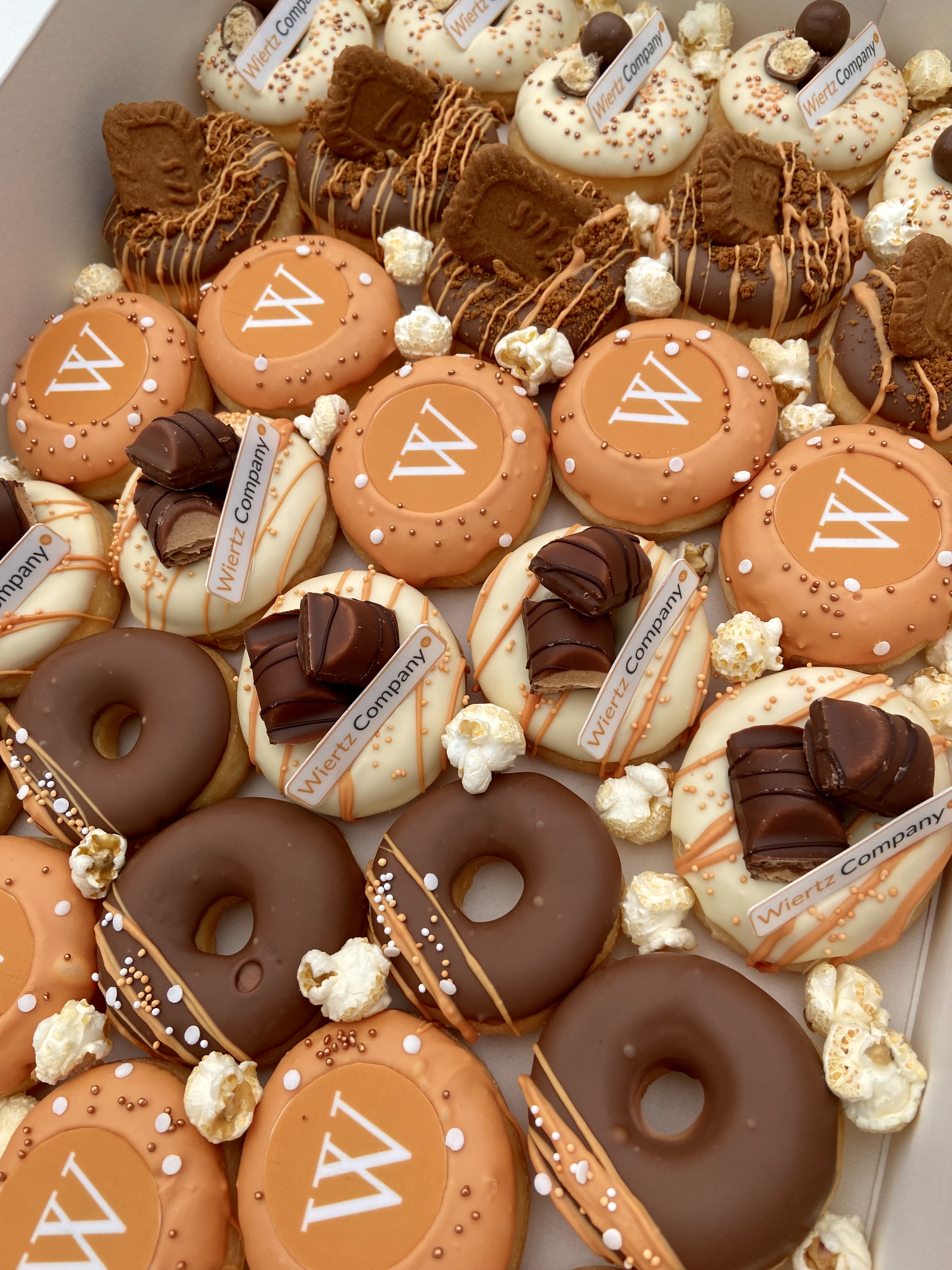 originele traktatie  met logo