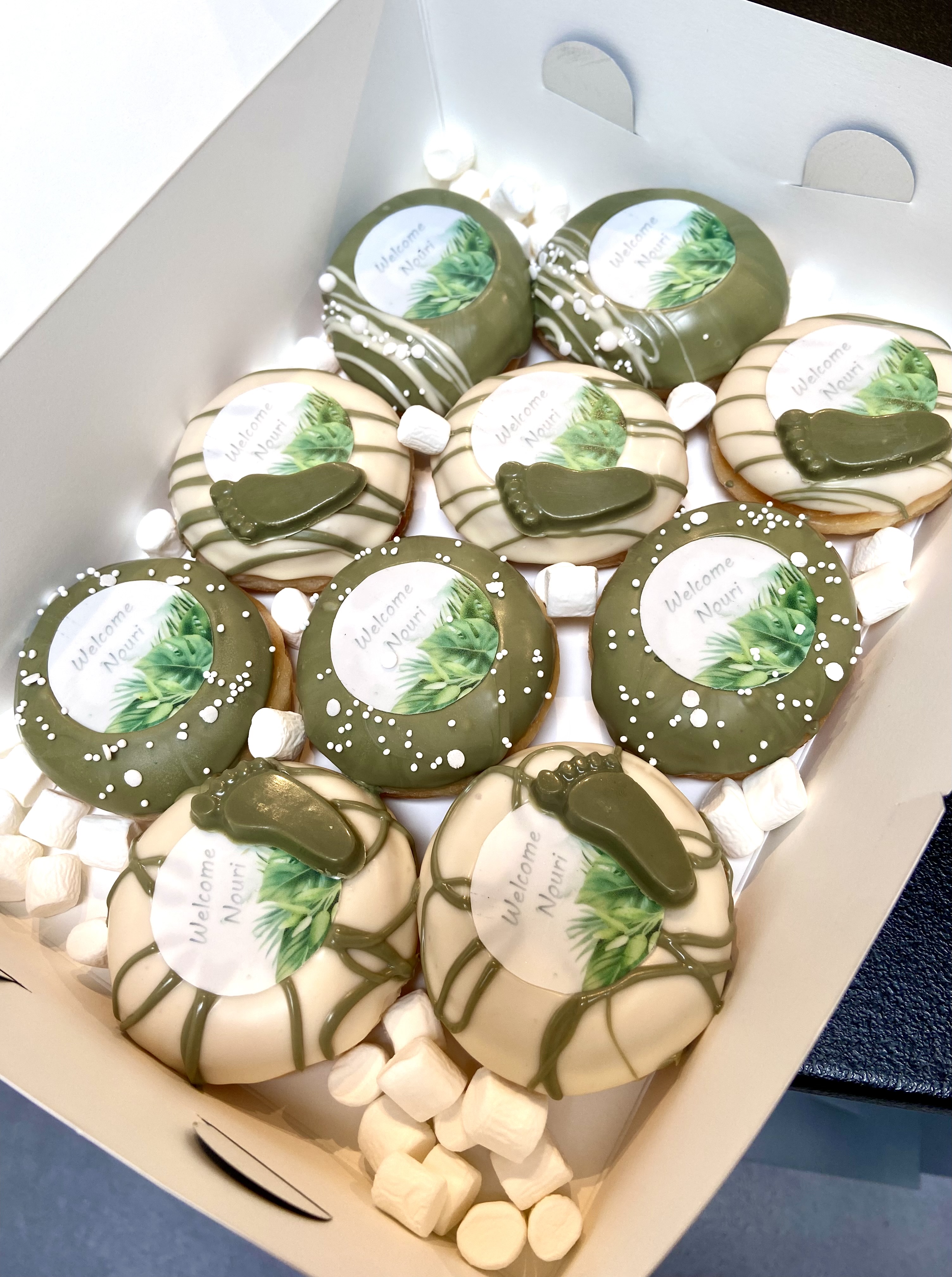 baby aankondiging donuts